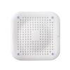 1pc Square Drain Hair Catcher; Hair Filter With Suction Cup; Sink Anti-Clog Filters; Tub Shower Floor Drain Plugs; Easy To Install; Suit For Bathroom;
